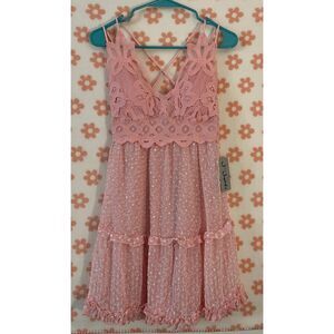J for Justify Dress size Small Pink‎ Floral